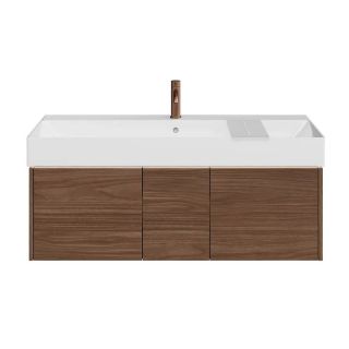 Тумба под раковину Kerama Marazzi Grande GR.120.3\SNUT 120 см структурированный орех